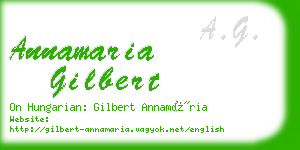 annamaria gilbert business card